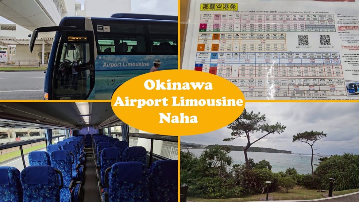 Travel Vlog | Okinawa (沖縄市) | Naha (那覇市) | Airport Limousine Bus Travel Vlog | Okinawa (沖縄市) | Naha (那覇市) | Airport Limousine Bus