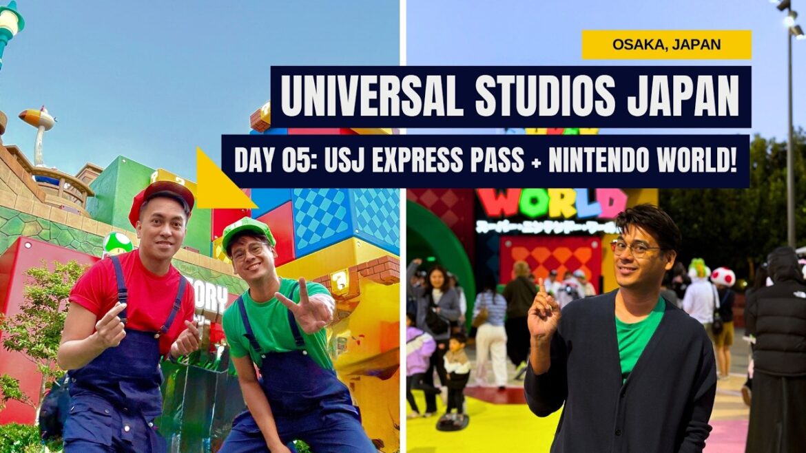 The convienience of Using Express Pass at Universal Studios Japan, Osaka! (Part 05)