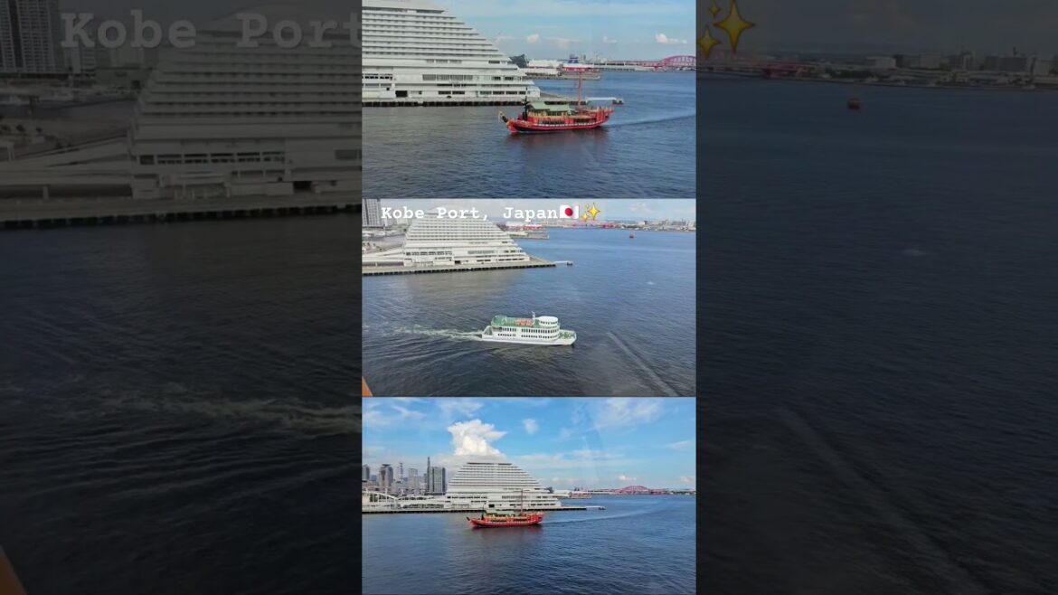 ๐ธ The Boats of Kobe Port โ Japanโs Hidden Beauty! ๐ค๐ฅ ๐ธ The Boats of Kobe Port โ Japanโs Hidden Beauty! ๐ค๐ฅ