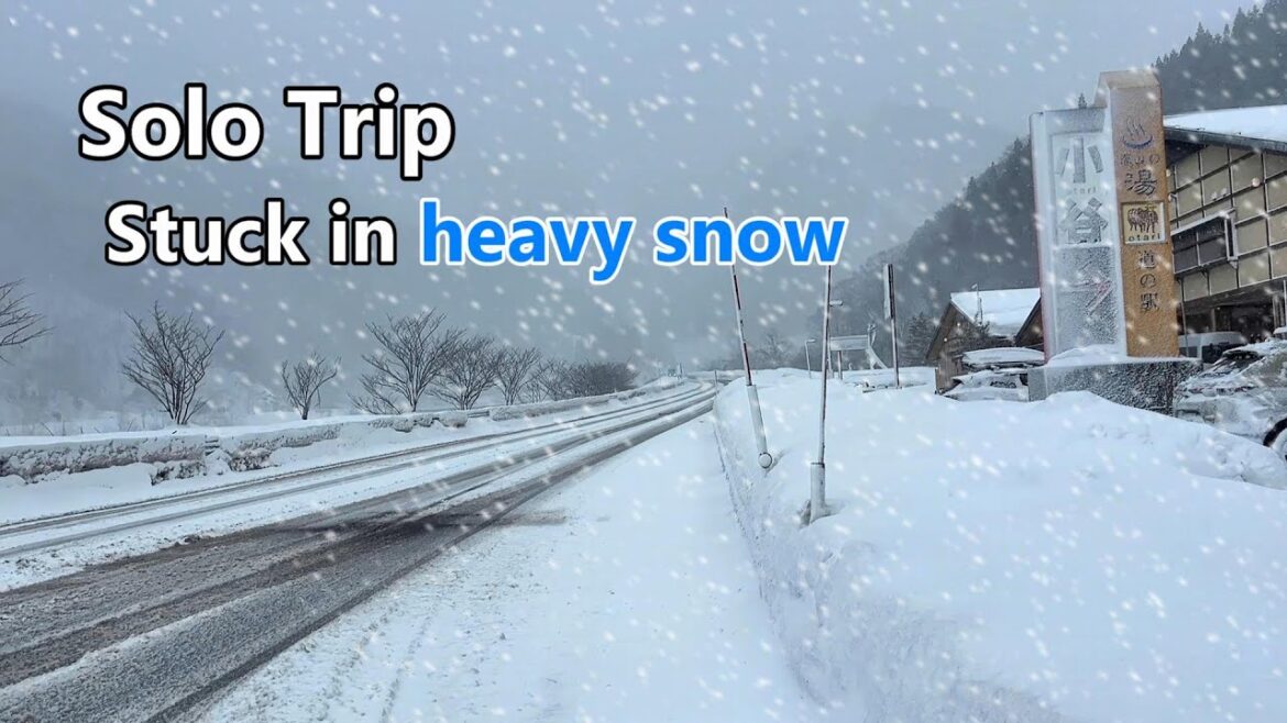A BLIZZARD prevented us from going on! Saved by hot springs and gourmet food. A BLIZZARD prevented us from going on! Saved by hot springs and gourmet food.