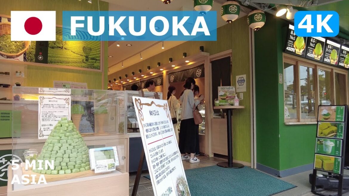 π―π΅ Japan – Fukuoka: 5 Minutes Walking Tour – 4K π―π΅ Japan - Fukuoka: 5 Minutes Walking Tour - 4K