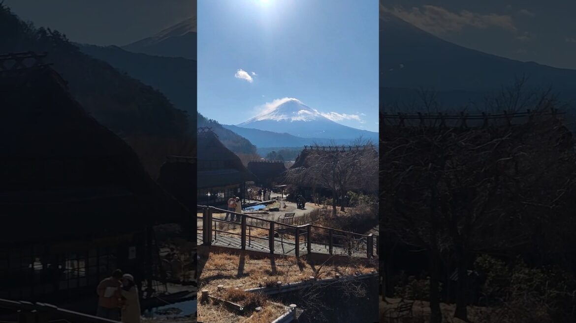 Mt Fuji, Lake Kawaguchiko, Japan
