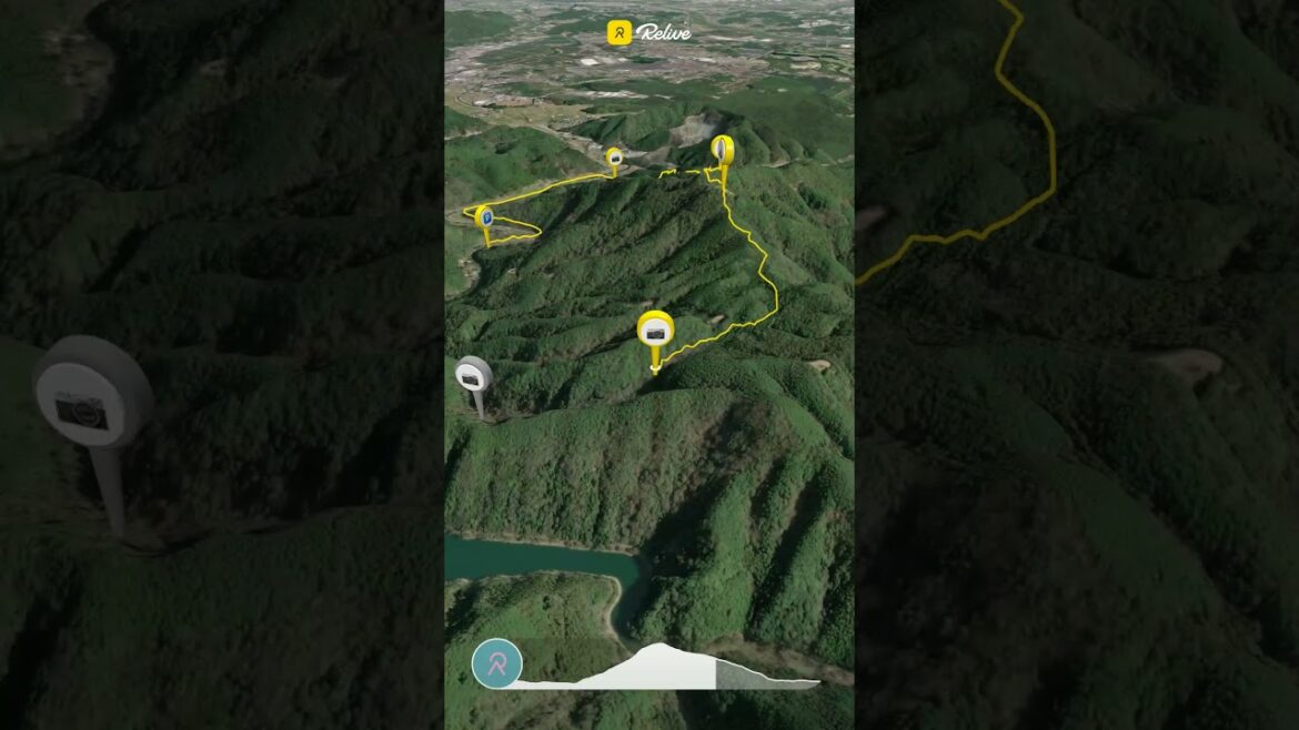 笠置山登山ルート動画  #hiking #mountains