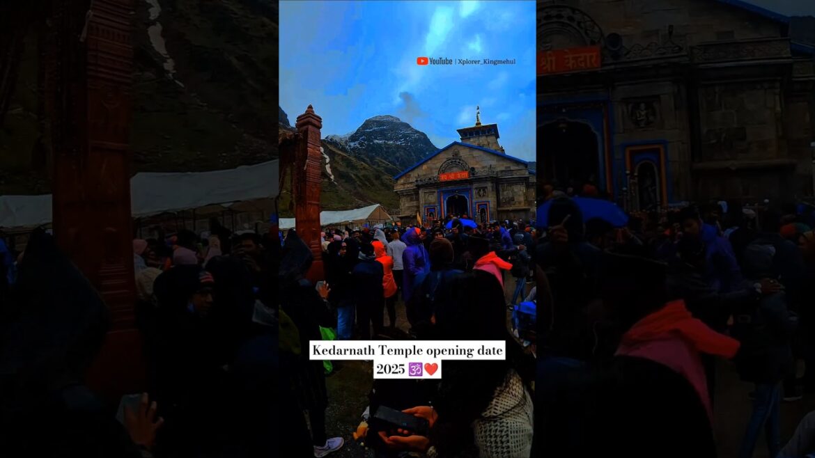 Kedarnath Yatra 2025 Soon | Har Har Mahadev | Kedarnath Trek | 2025 Kedarnath | Kedarnath Opening