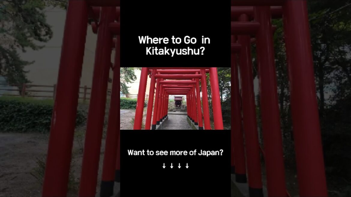 The road to Kokura Castle in Kitakyushu is also full of attractions, making it really fun!! #japan