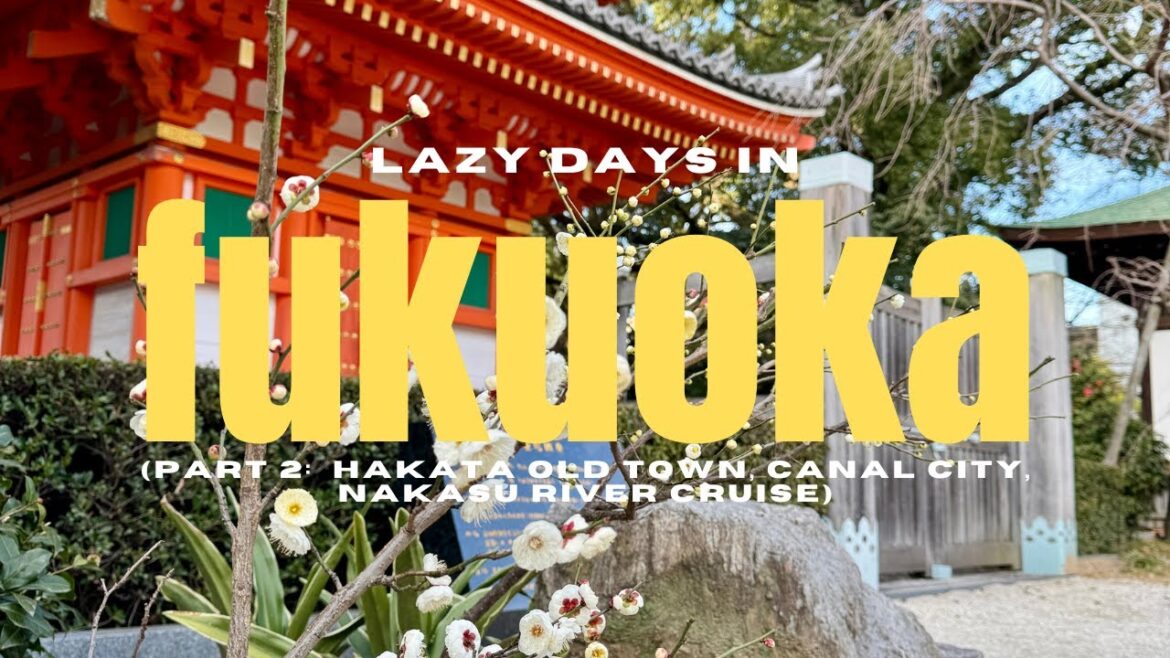Fukuoka February Winter Trip – Part 2: Canal City, Hakata Old Town, Nakasu, Hakata Issou (see ⬇️) Fukuoka February Winter Trip – Part 2: Canal City, Hakata Old Town, Nakasu, Hakata Issou (see ⬇️)