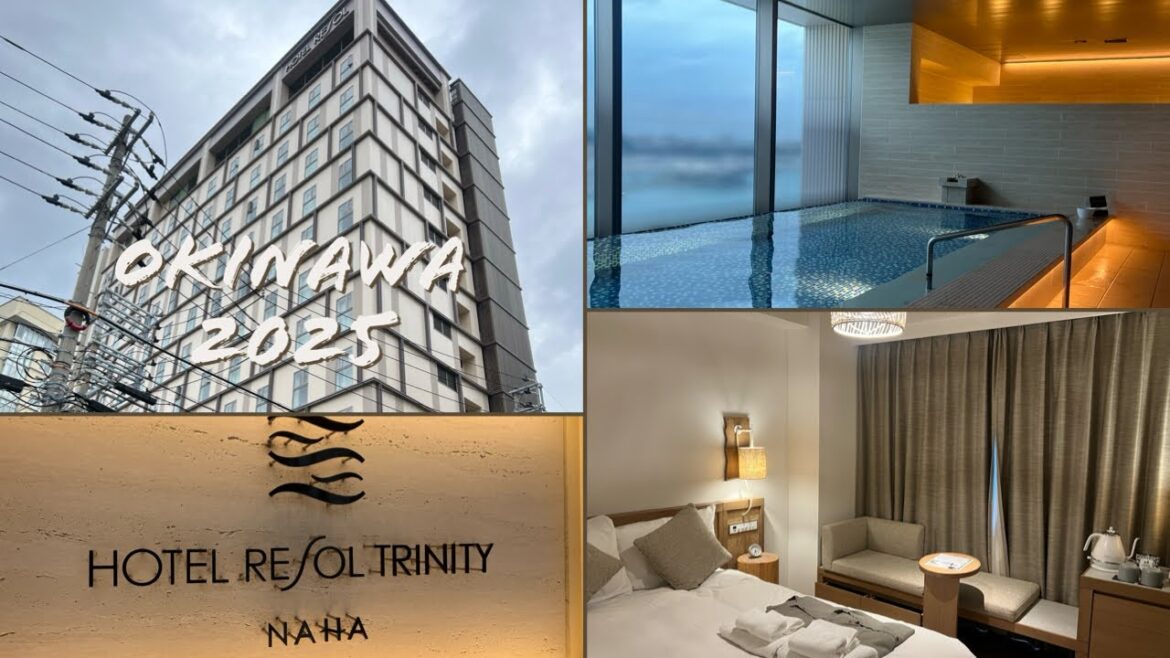 🇯🇵Okinawa🇯🇵 4-Star Hotel Series 🏵🏢 Spacious Public Bath🍍Hotel Resol Trinity Naha 🌴 2025