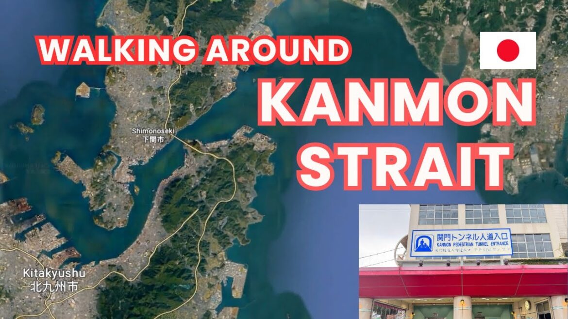 [JAPAN KYUSHU] PEDESTRIAN TUNNEL | KANMON STRAIT | MOJIKO RETRO DISTRICT WALKING | FUKUOKA