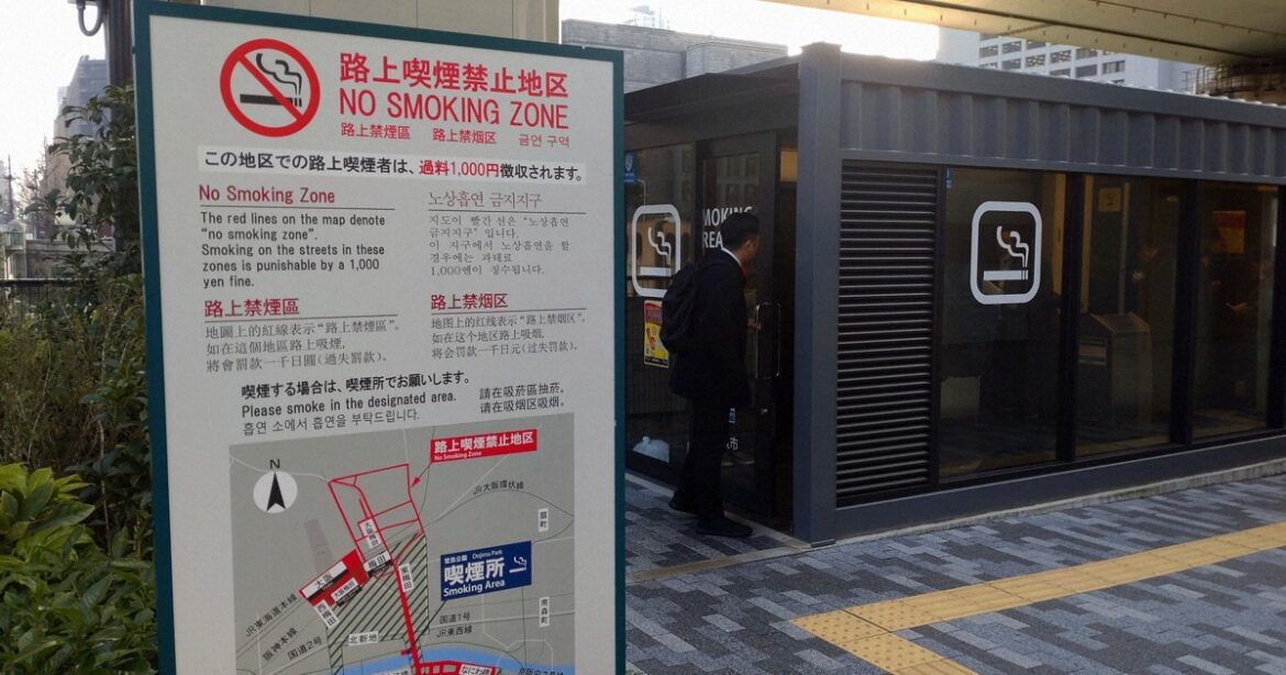 Citywide street smoking ban to take effect in Osaka ahead of Expo 2025