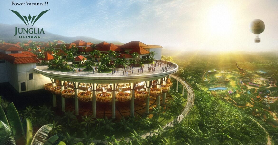 Jungle theme park with dinosaur ride to open in Okinawa on July 25