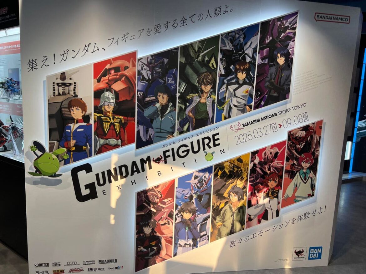 The ‘Gundam Figure Exhibition’ In Tokyo Displays Decades Of Excellence