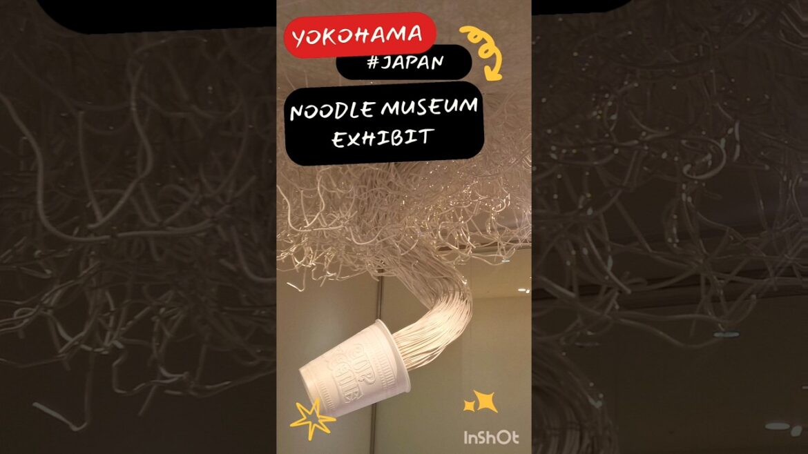 UNIQUE MODEL NOODLE MUSEUM!#yokohama #japan