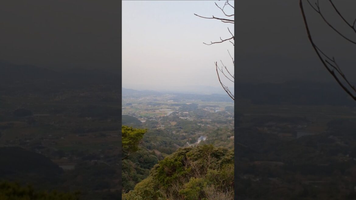 福智山登山中の景色【福岡県】