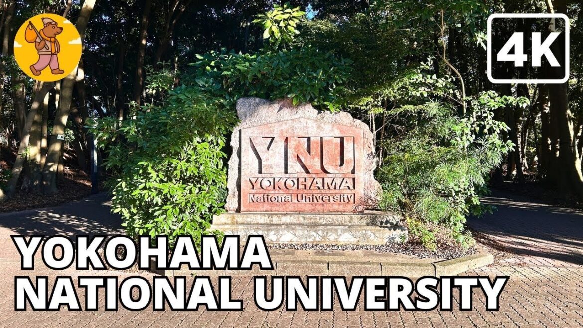 4K Yokohama National University Campus Walking Tour