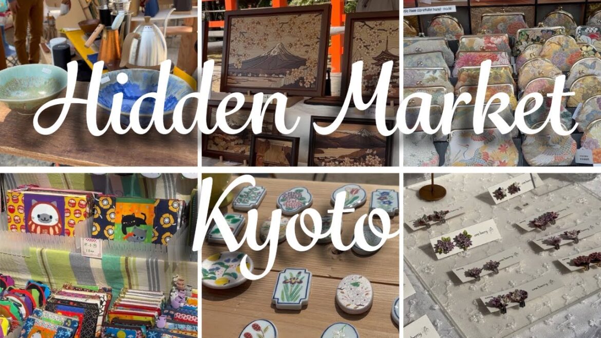 Kyoto's Secret Craft Market🛍️What to Do in Kyoto on Sunday