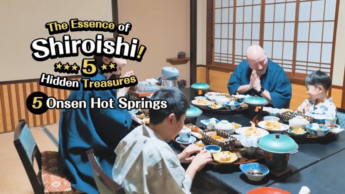 ⑤Onsen Hot Springs 【The Essence of Shiroishi! 5 Hidden Treasures】