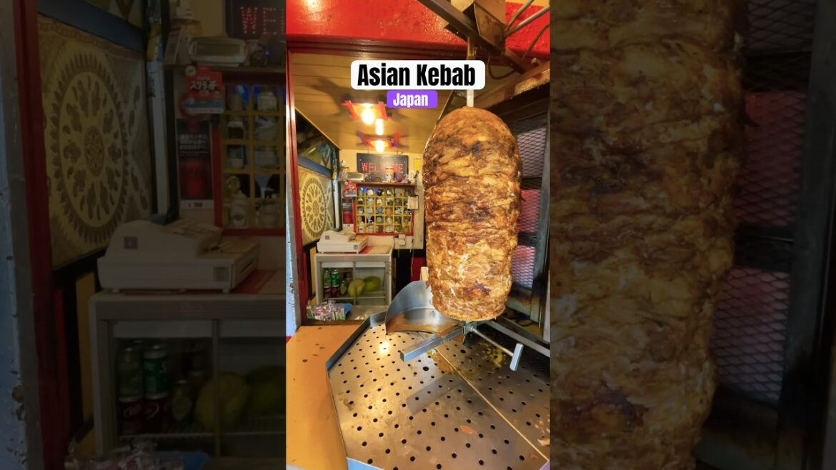 Asian Kebab, Tokyo | Japan’s Shawarma #asiankebab #kebab #food #japan #tokyo #shorts #kebabshop