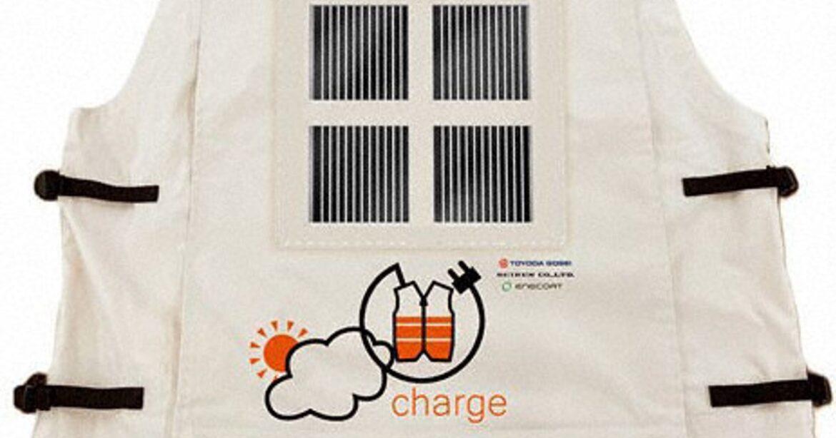 Solar-powered smart wear to be trialed at Osaka Expo