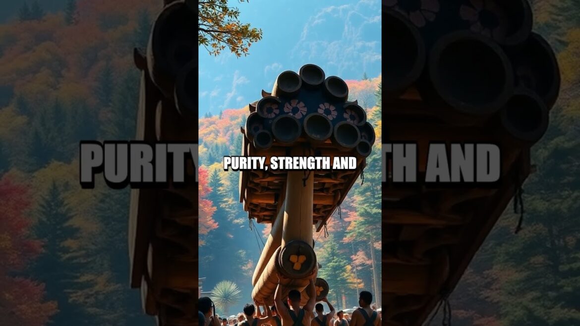 The Ancient Ritual of Japanese Onbashira