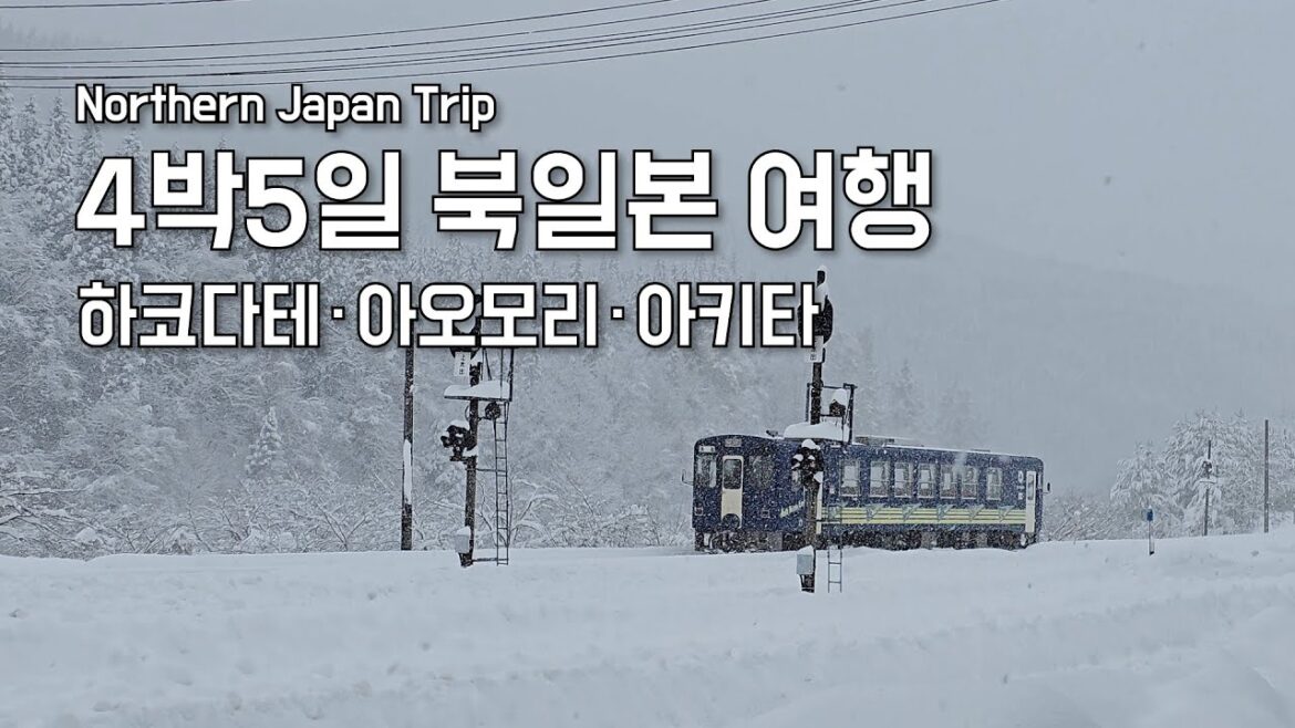 4박5일 북일본여행ㅣ하코다테・아오모리・아키타 [풀영상]