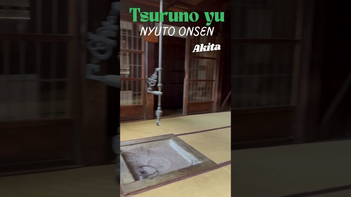 #shorts #Tsuruno Yu  # Nyuto onsen # Akita #travel