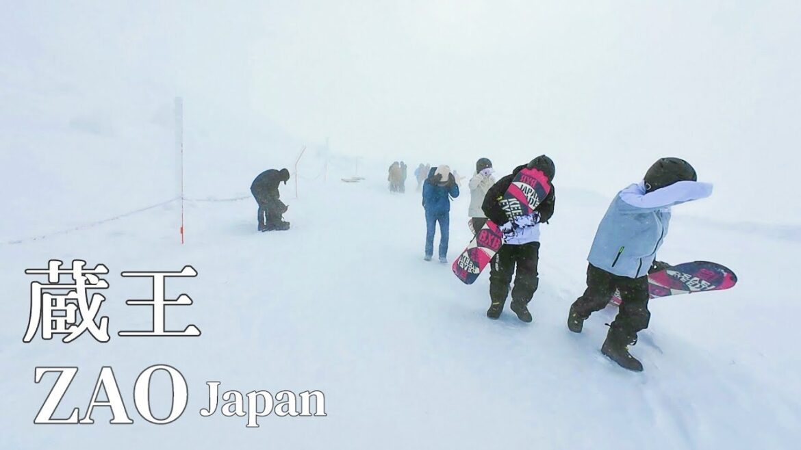 Japan | Looking for Snow Monsters in a Blizzard | Trip to Zao Onsen