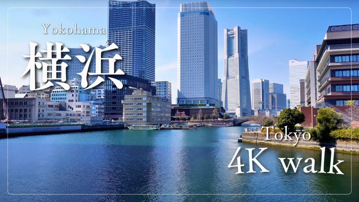 TOKYO WALKING TOUR - Walk The Seaside of Yokohama | 4K | Minatomirai