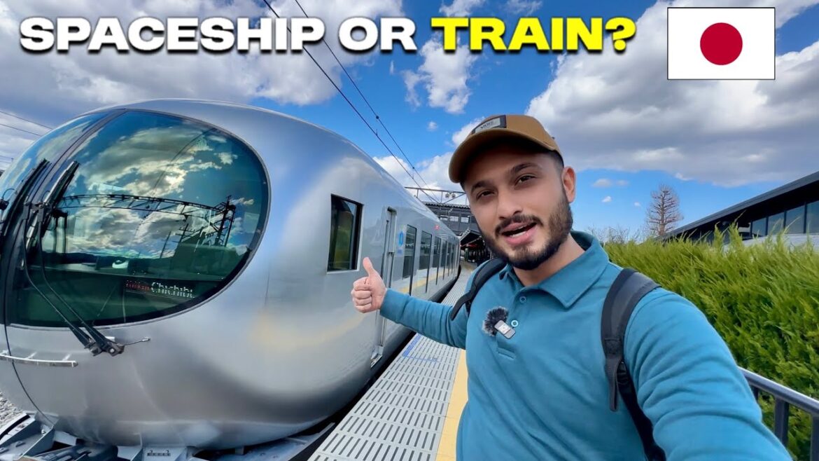 World’s Most Futuristic Train in Japan 🇯🇵 (spaceship on wheels)