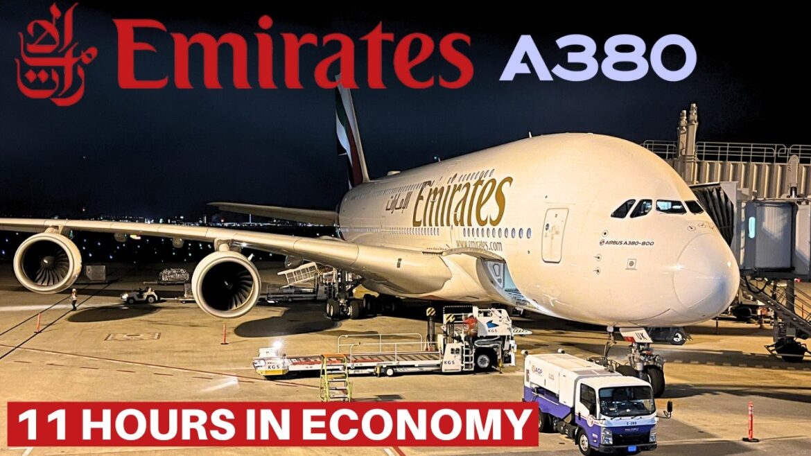 EMIRATES AIRBUS A380 (Economy) | Osaka – Dubai | Flight Review EMIRATES AIRBUS A380 (Economy) | Osaka - Dubai | Flight Review