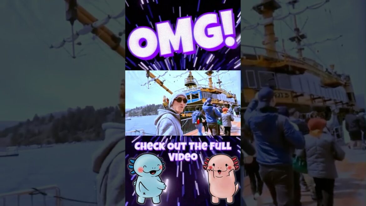 Pirate Ship In Japan! #travel #japan #japanese #boat #travelvlog #pirates