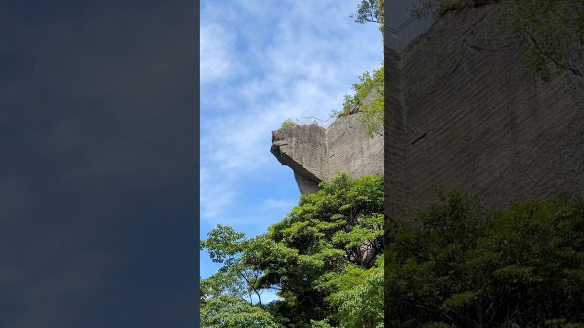 千葉の鋸山 | Mount Nokogiri in Chiba 🏞️ #nokogiriyama #chiba #japan #travel #kirinji #shorts #千葉 #鋸山