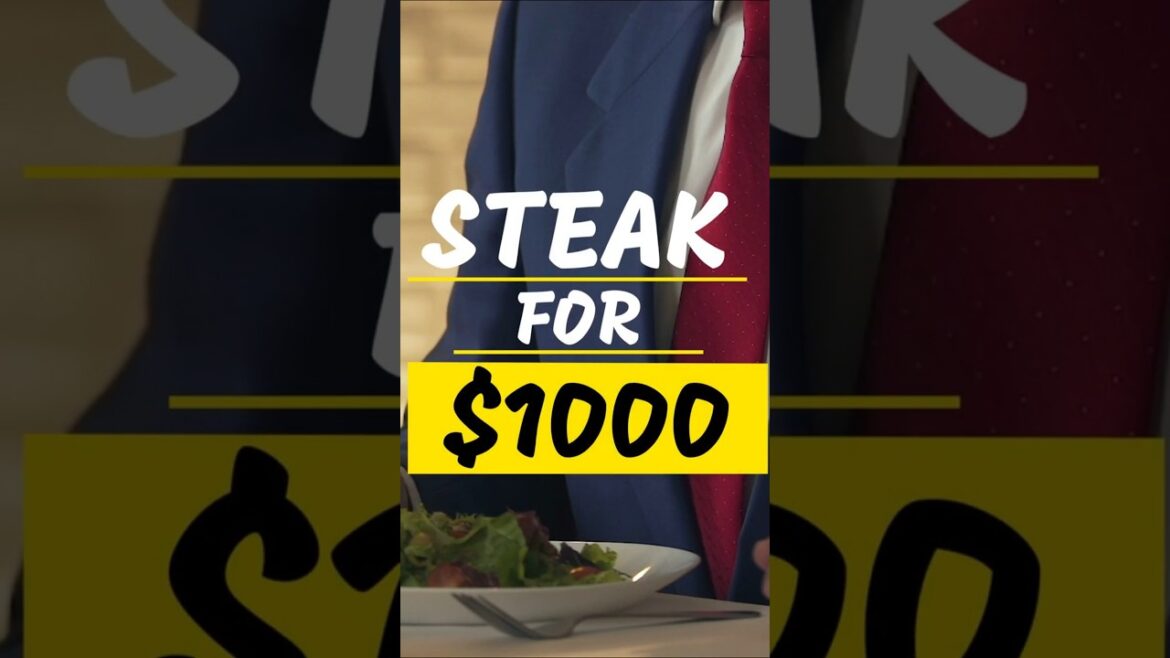 The Most Expensive Steak in the World! 🥩💰