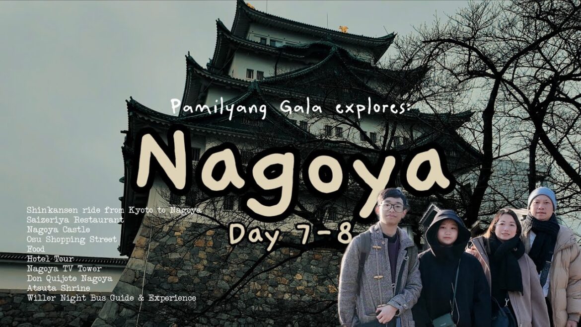 Nagoya 2025 VLOG Day 7 & 8 Shinkansen Saizeriya Nagoya Castle Osu TV Tower Atsuta Shrine Willer Nagoya 2025 VLOG Day 7 & 8 Shinkansen Saizeriya Nagoya Castle Osu TV Tower Atsuta Shrine Willer