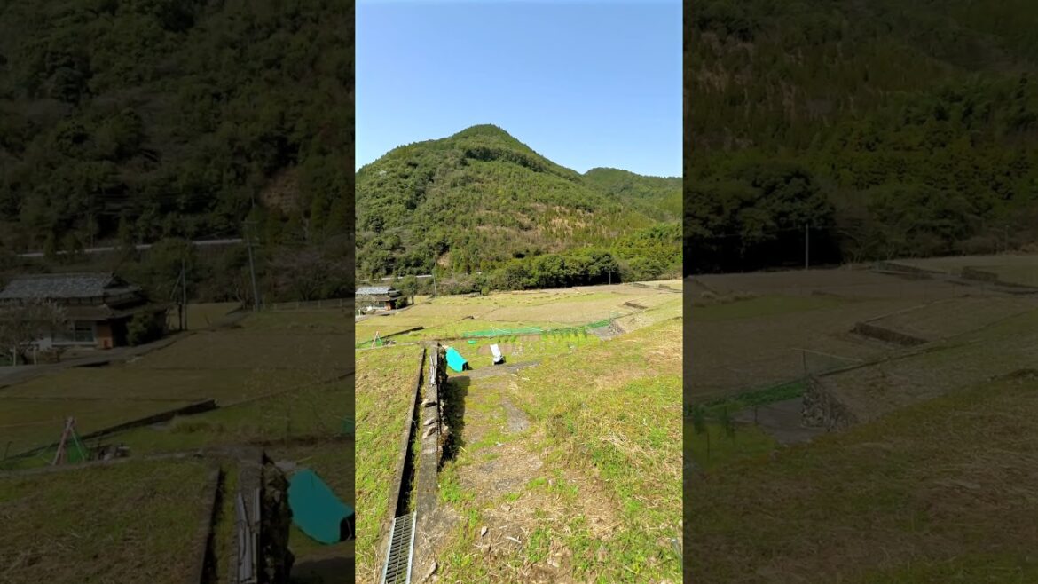 Beautiful mountain village scenery, Nukudani, Minamata City, Kumamoto, Japan. #japanesecountryside