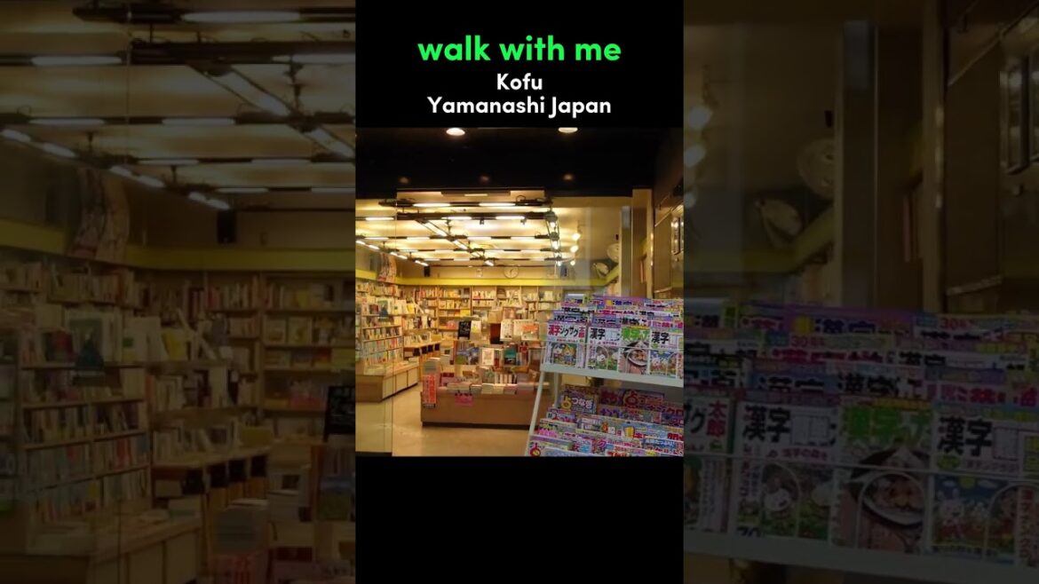 Walk With Me in Kofu | Yamanashi Japan Walking Tour