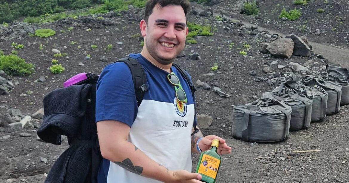 Glasgow man brought Buckfast to top of Mount Fuji in Japan