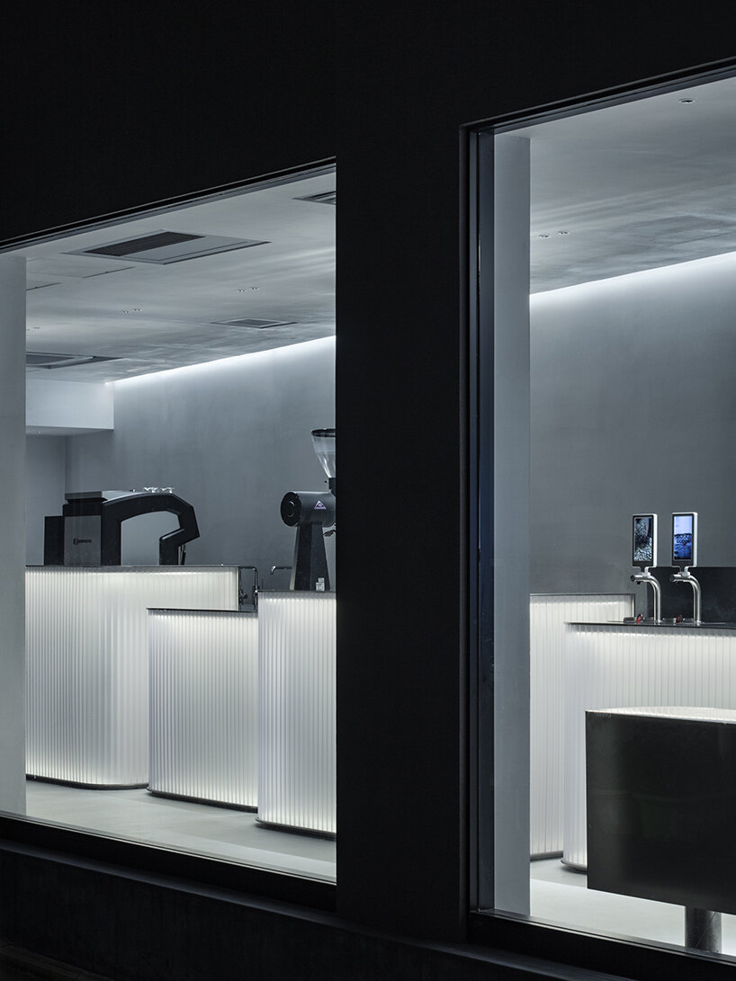 fluid, modular spaces shape kyoto café by TEKI design for a sustainable coffee future