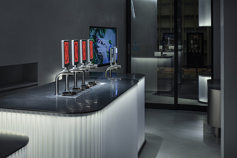 fluid, modular spaces shape kyoto café by TEKI design for a sustainable coffee future