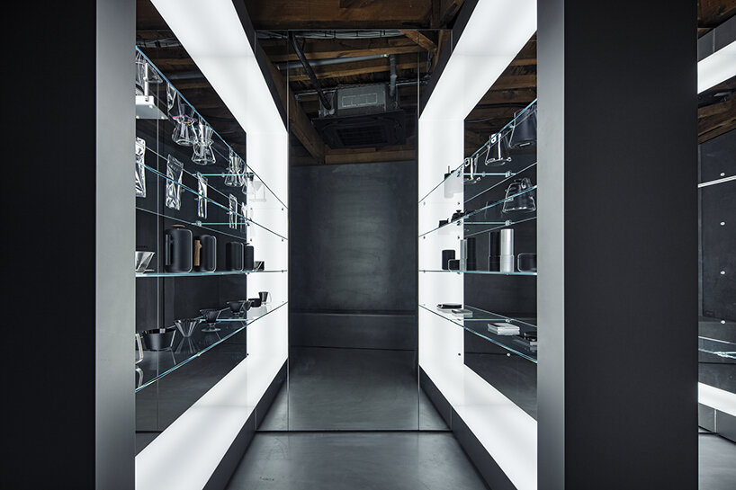 fluid, modular spaces shape kyoto café by TEKI design for a sustainable coffee future
