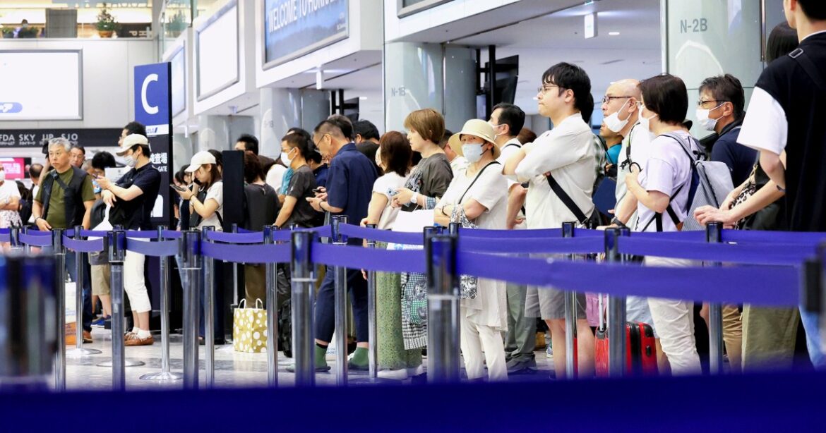 Pair of missing scissors leads to delays and cancellations at Japan airport