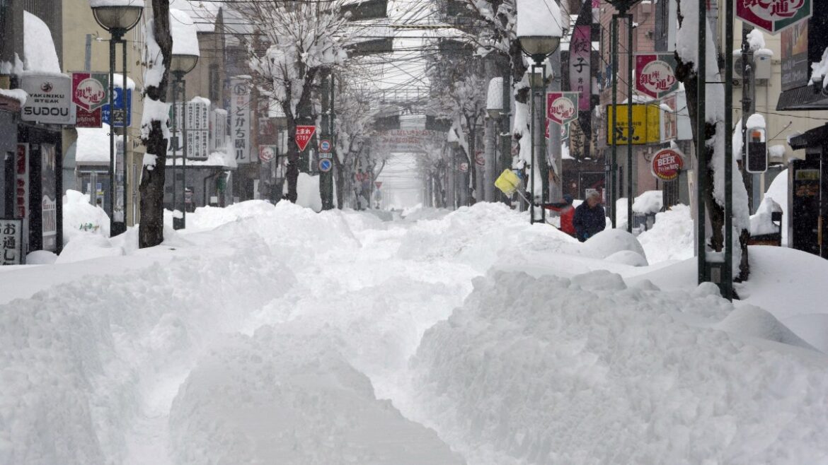 Snow record for Japanese city of Obihiro