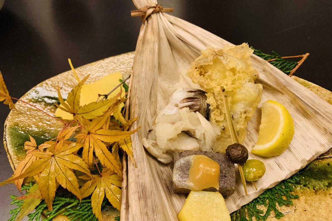 shonsen24 - Food Seasonal dinner at Enokiya Ryokan in Yafuin.

ST PHOTO: LEE SIEW HUA