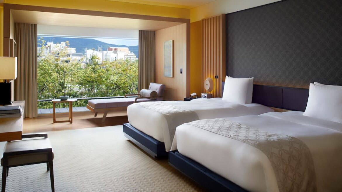 Room check: Jesse Mulligan stays at the Ritz-Carlton, Kyoto, Japan