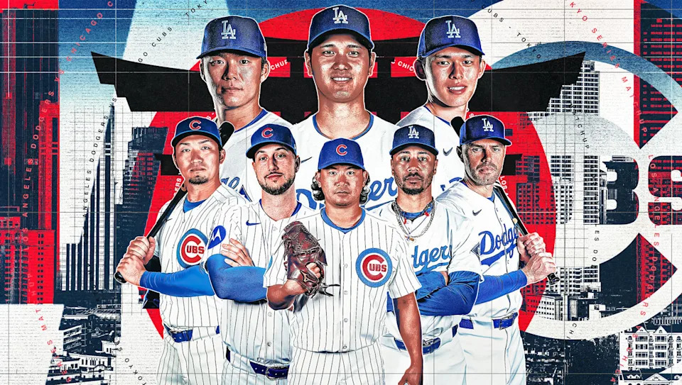 The season-opening games at the Tokyo Dome will feature a quintet of Japanese stars, as well as many other notable faces. (Joseph Raines/Yahoo Sports)