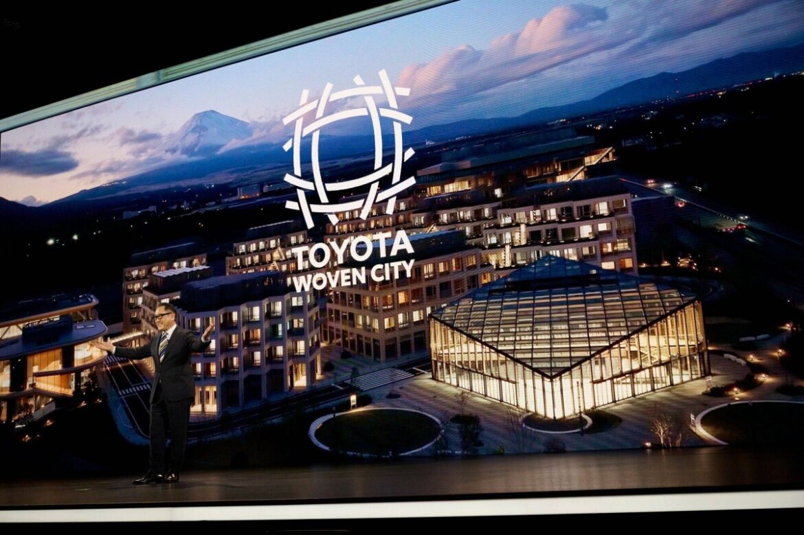 Toyota aims to open its futuristic city near Mount Fuji this year Toyota aims to open its futuristic city near Mount Fuji this year