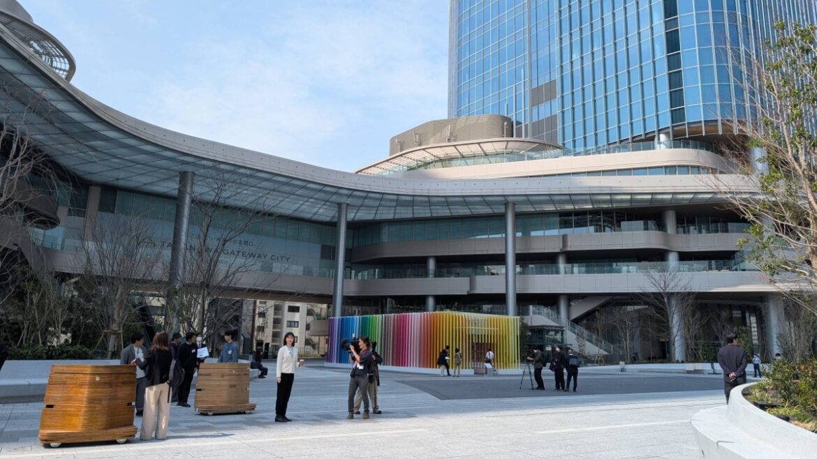 JR's 'futuristic' Takanawa Gateway complex set to open in Tokyo