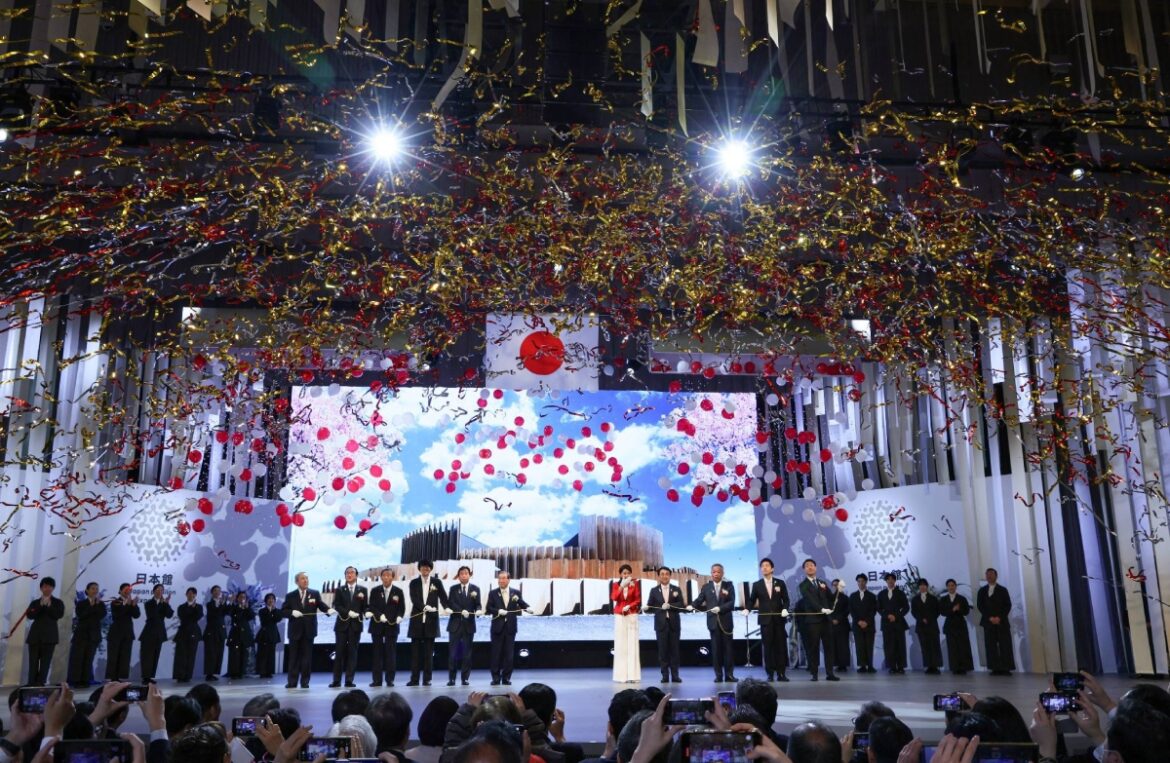 Osaka Expo's Japan Pavilion completed