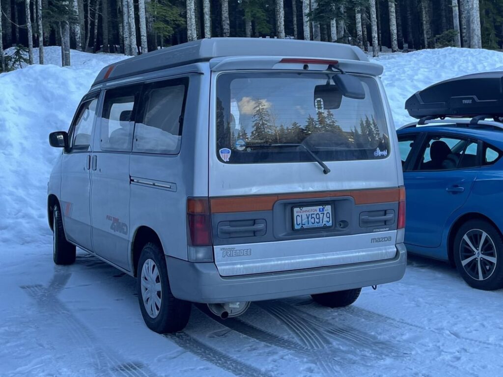 I see lots of imported vans like these at the ski hill, why?