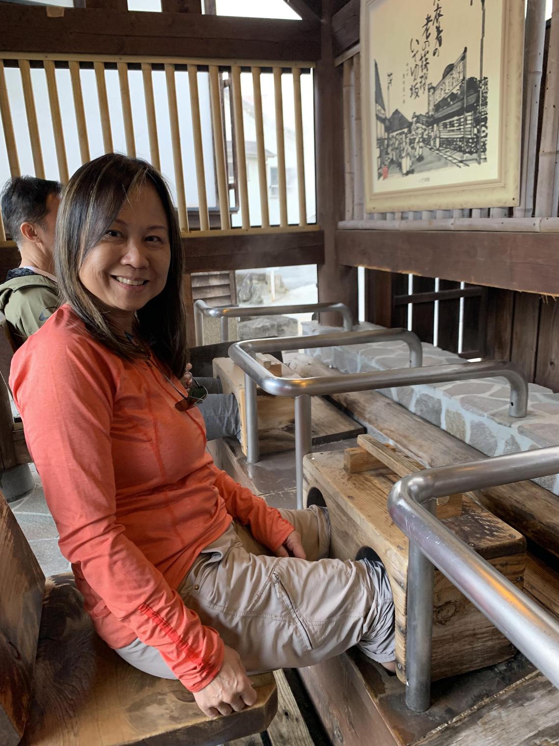 shonsen24 - Onsen Public footbath in Kannawa.

ST PHOTO: LEE SIEW HUA