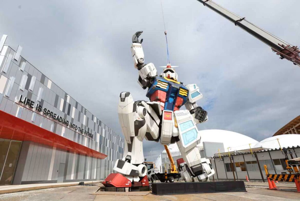 Massive ‘Life-Size’ Gundam Statue Revealed for the Osaka Expo Gundam 3 2024 October
